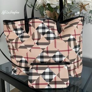 Authentic Burberry XL tote